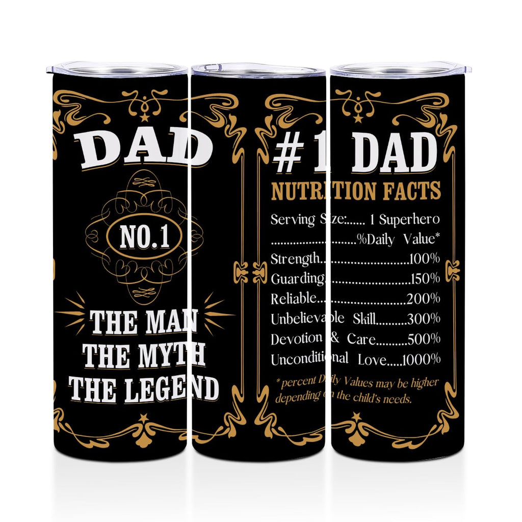 Dad's 20oz Stainless Steel Insulated Tumbler