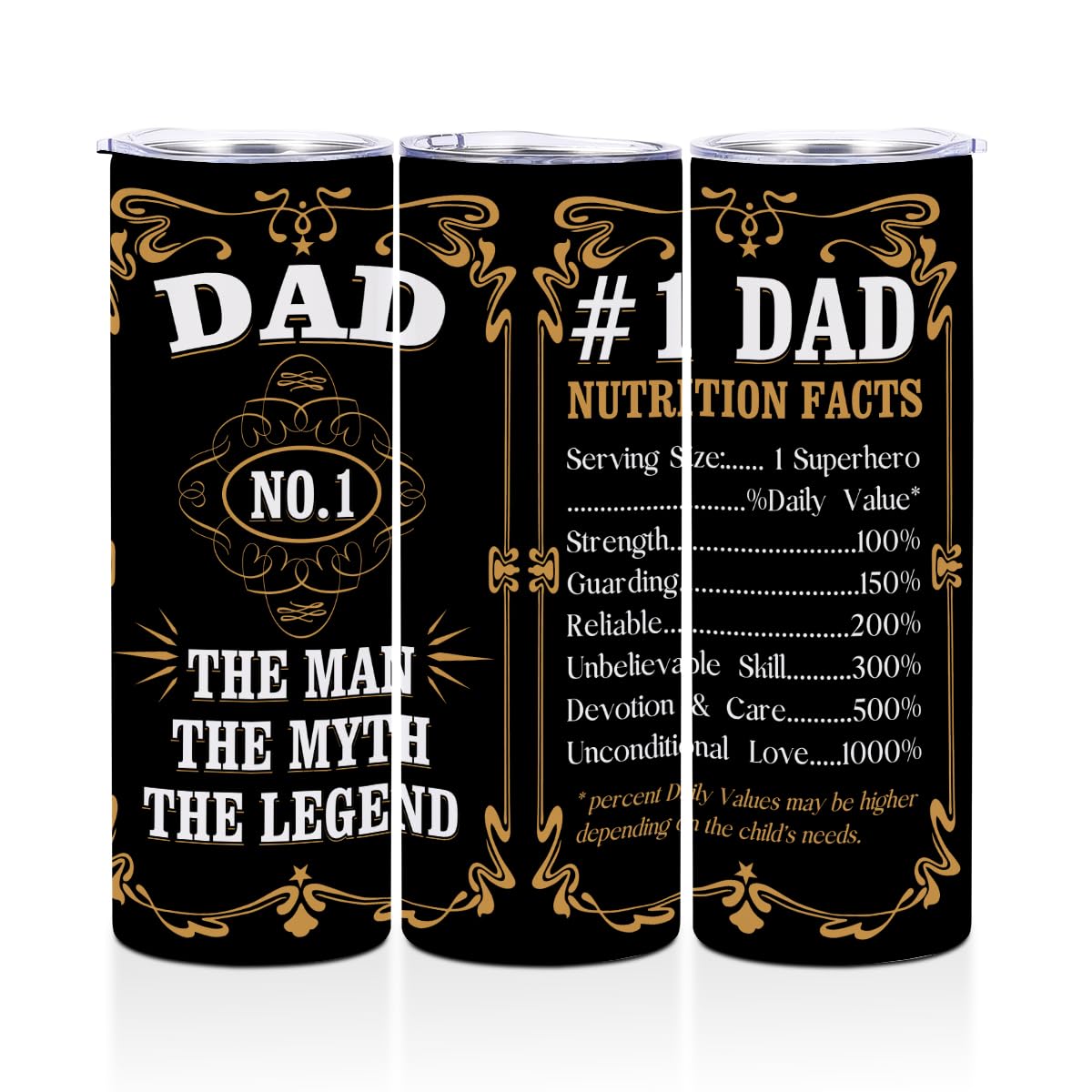 Dad's 20oz Stainless Steel Insulated Tumbler