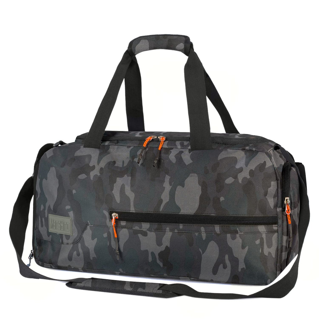 MarsBro Camo Gym Duffel with Shoe Slot