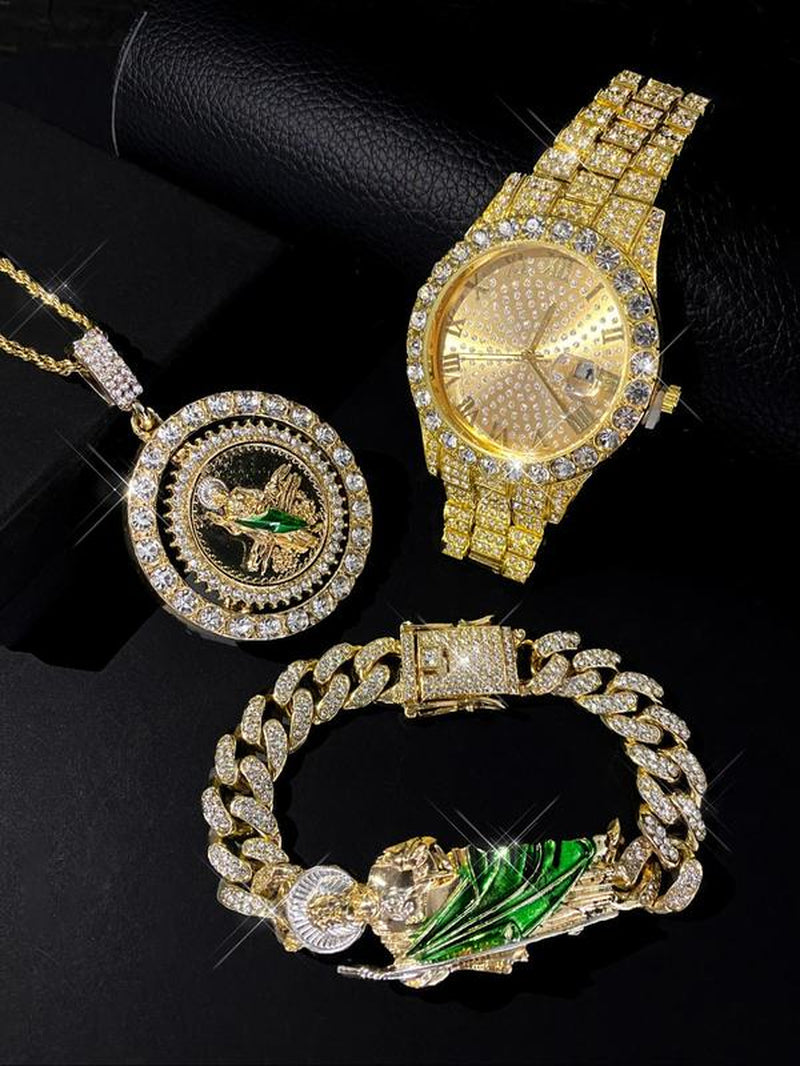 St Jude Necklace, Bracelet and Watch Gift Set