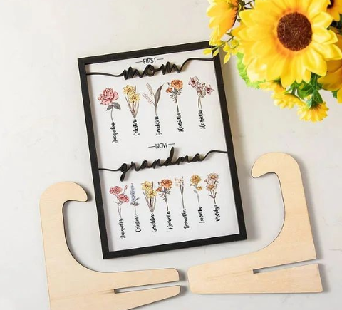Custom Wooden Puzzle Photo Frame
