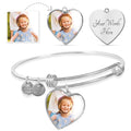 Mother's Day Luxury Heart Bangle