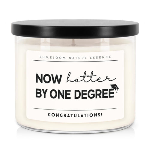 3-Wick Lavender Graduation Candle